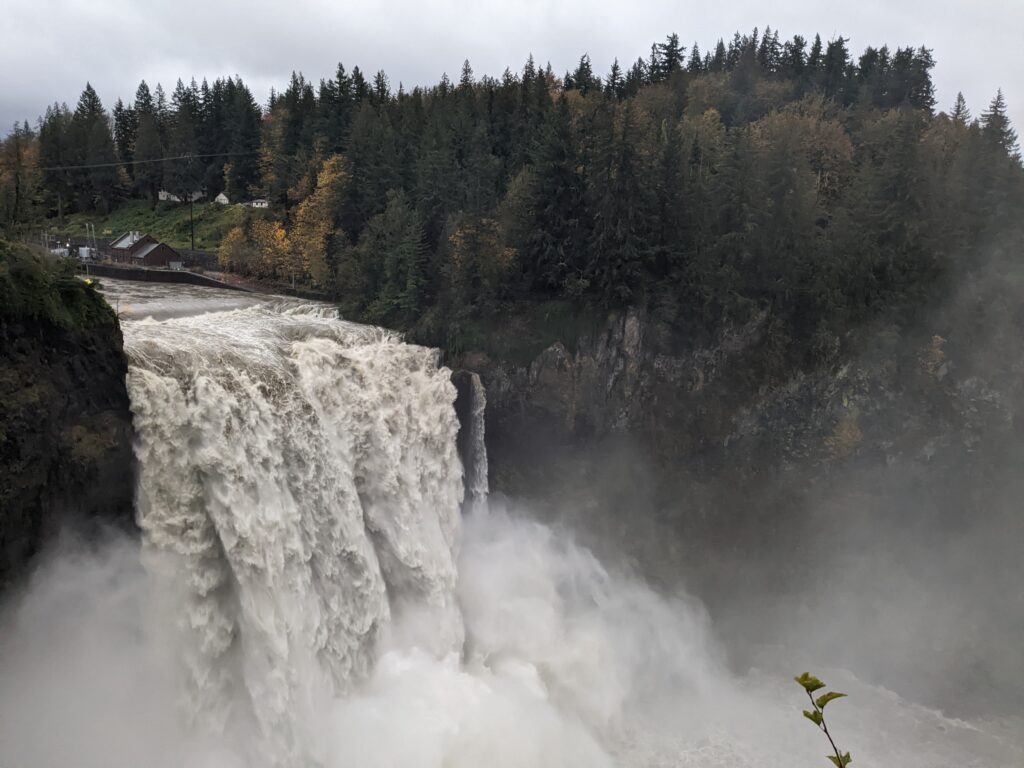 Decorative image of Snoqualmie Falls